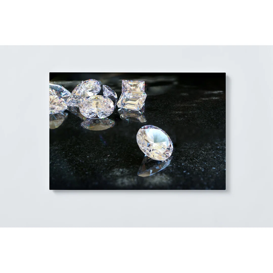 Diamonds Magnetic Wall Mounted Cork Board