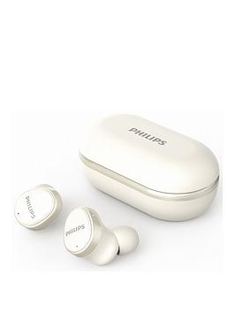 Philips Philips Audio Tat4556Wt/00 Wireless Headphones With Active Noise Cancelling (White)