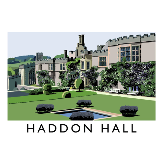 Haddon Hall by Richard O'Neil - Graphic Art Print on Paper