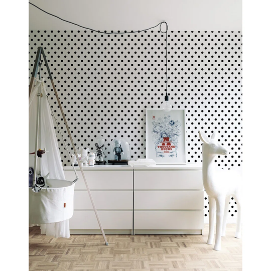 Walllpaper Roll 250X250cm Wallpaper Material With Print Mural Decoration Kitchen Livingroom Bedroom - Utensil Polka Dot Dots
