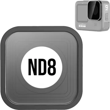 GoPro Hero9 Black Optical Glass Neutral Density Filter - ND8