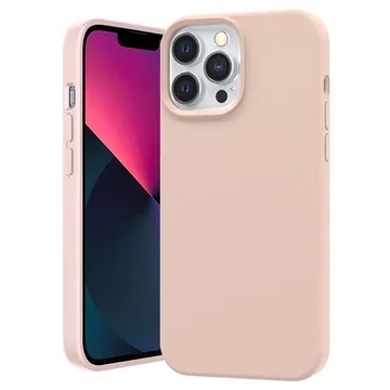 Kingxbar PQY iPhone 13 Pro Silicone Case - Pink