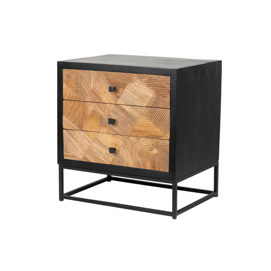 Duard Side Table with Storage