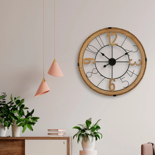 Oversized Congers 70cm Wall Clock