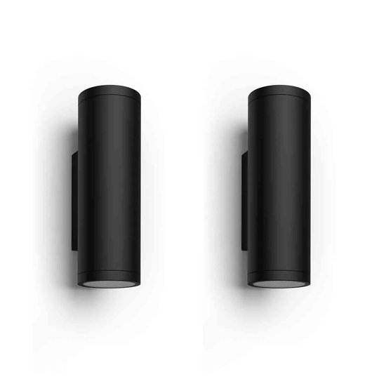 Philips Hue Appear Wall Light Twin Pack