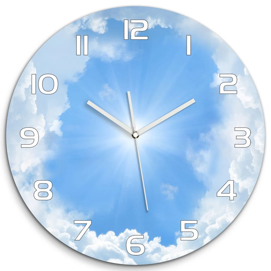 Johnavin 60cm Silent Wall Clock