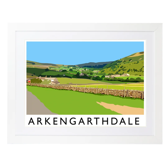 Arkengarthdale by Richard O'Neil - Graphic Art Print on Canvas