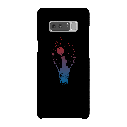 Balazs Solti NYC Moon Phone Case for iPhone and Android - Samsung Note 8 - Snap Case - Matte