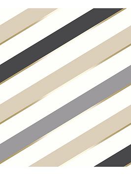 Muriva Carnival Stripe Wallpaper