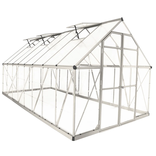 Palram - Canopia Canopia by Palram Balance Greenhouse Silver - 8 x 16