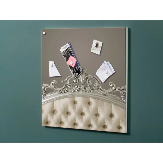 Notiz Motive Baroque Magnetic Wall Mounted Cork Board