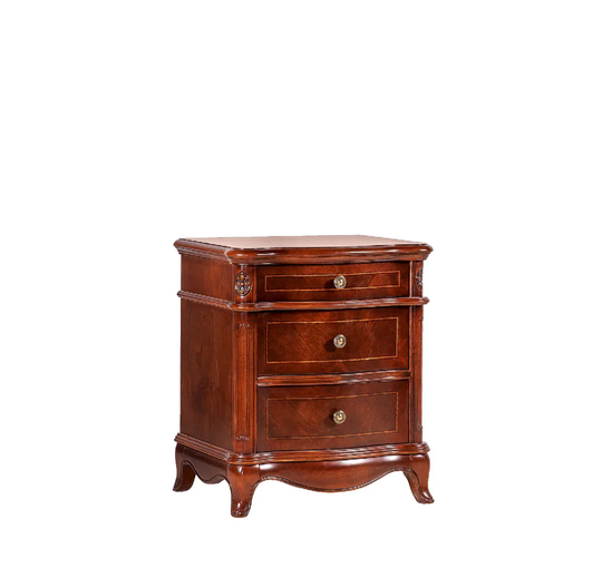 Mccain 3 Drawer Bedside Table