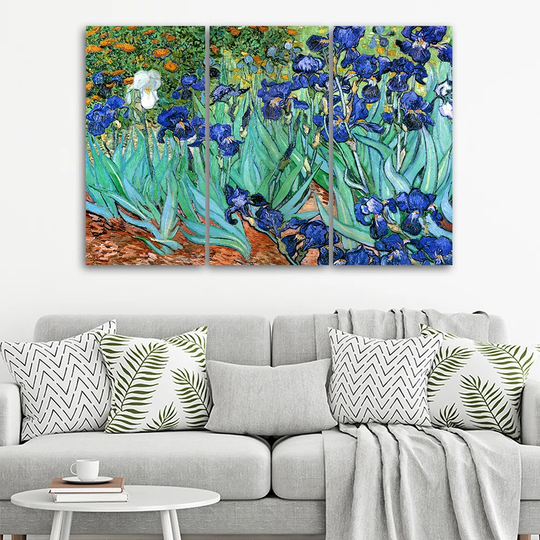 Canvas Print Vincent Van Gogh Irises