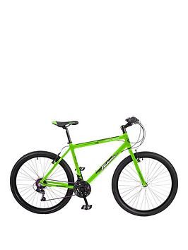 Falcon Progress Alloy Mens Mountain Bike 19 inch Frame, Green, Men
