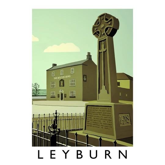 Leyburn 4 by Richard O'Neil - Graphic Art Print on Paper
