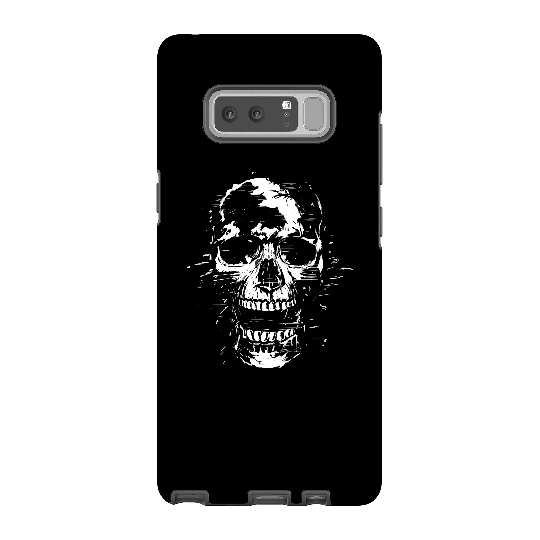 Balazs Solti Skull Phone Case for iPhone and Android - Samsung Note 8 - Tough Case - Gloss