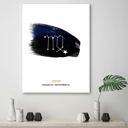 Canvas Print Virgo Zodiac Horoscope
