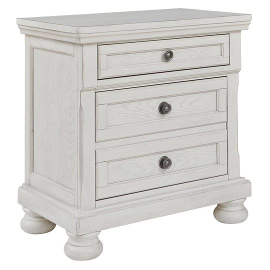 Privett 3 Drawer Bedside Table