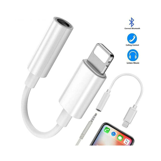 Lightning to 3.5mm Headphone Earphone Audio Jack Adapter Adaptor Cable Latest