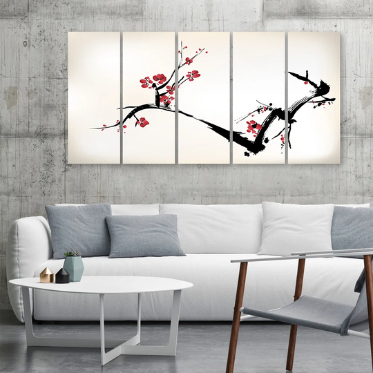 Canvas Print Cherry Blossom Japan Natur