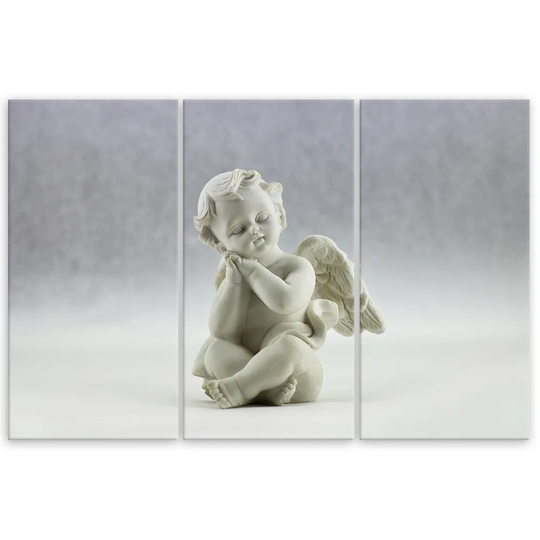 Canvas Print Angel Beige