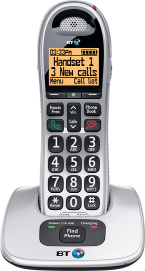 BT Big Button 4000 Cordless Telephone - Single