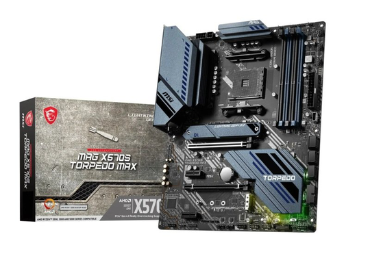 MSI AMD MAG X570S TORPEDO MAX AM4 ATX Motherboard