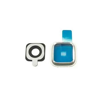 Samsung Galaxy S5 Camera Cover Set - Silver