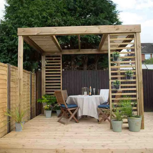 Forest Garden Dining Pergola