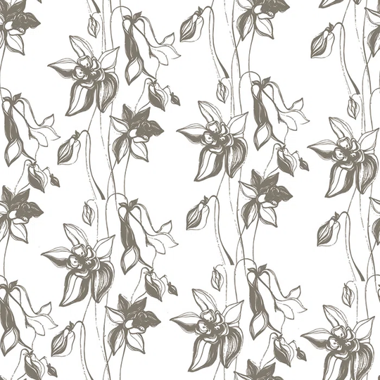 Rosalyn 2.08m x 1.46m Matte Wallpaper Roll
