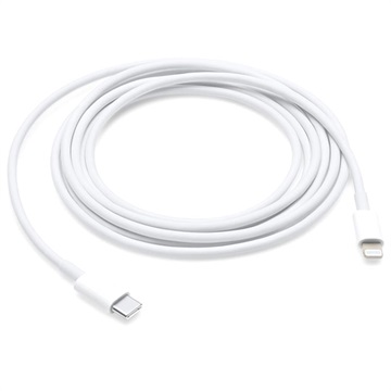 Apple Lightning to USB-C Cable MKQ42ZM/A - 2m (Open Box - Excellent) - White