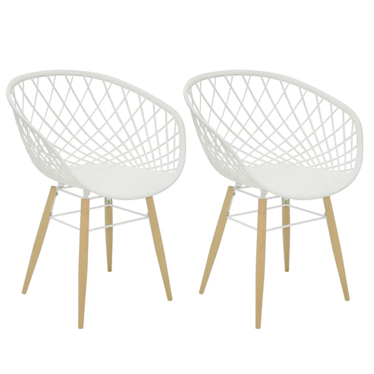 Tramontina Sidera Set of 2 Chairs - White