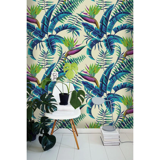 Walllpaper Roll 208X146cm Wallpaper Material With Print Kitchen Livingroom Bedroom Mural Decoration - Exotic
