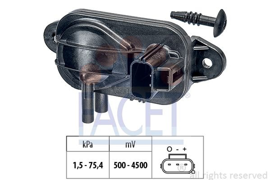 Air Pressure Sensor, height adaptation Made in Italy - OE Equivalent 103268