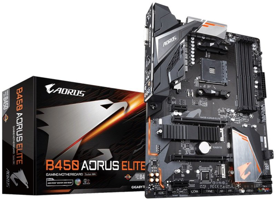 Gigabyte B450 AORUS ELITE AM4 Socket DDR4 ATX Motherboard