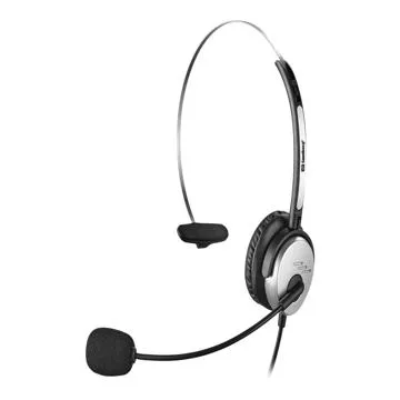 Sandberg MiniJack Mono Headset Saver Kabling Headset Sort - SÃ¸lv