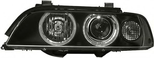 Headlight 12V 1LL008052-591 by Hella Left