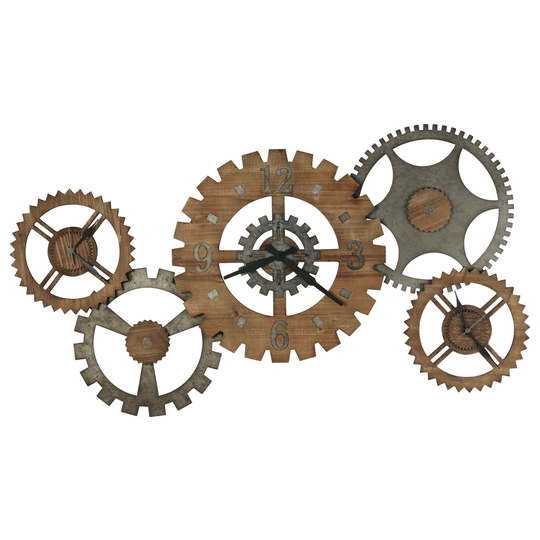 Cogwheel III Wall Clock