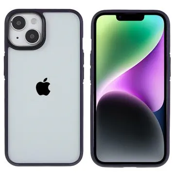 X-Level Ice Crystal iPhone 14 Hybrid Case - Purple