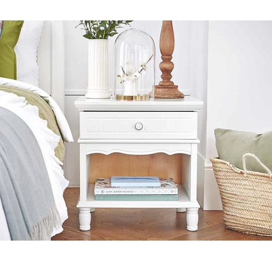 Monson 1 Drawer Bedside Table