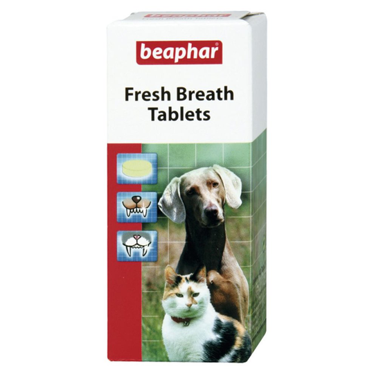 Beaphar Dog & Cat Fresh Breath 40 Tablets (Pack of 6)