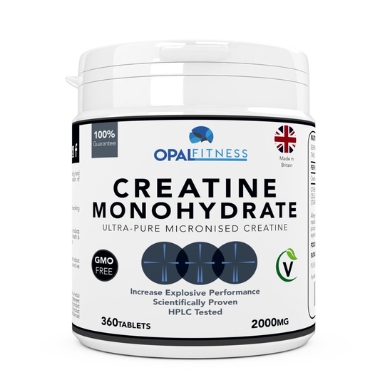 Creatine Monohydrate Tablets | Ultra Pure Micronised Creatine Tablets | Scientifically Proven To Increase Strength, Explosive Performance and Lean...