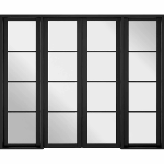 LPD (W) 24 inch Room Divider Black Soho W8 Internal Room Divider
