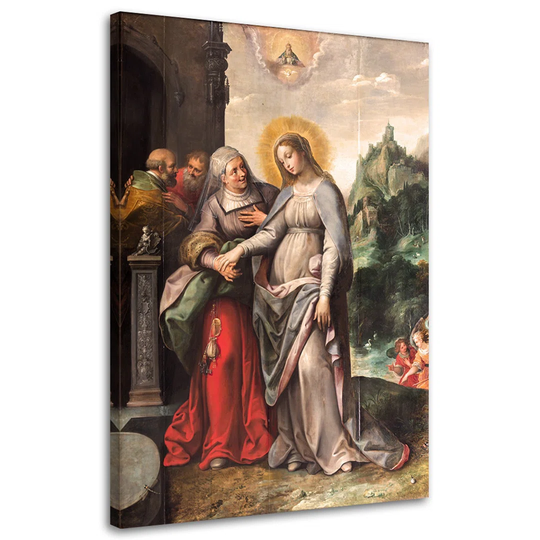 Canvas Print RELIGIOUS The Visitation Of St. Elizabeth