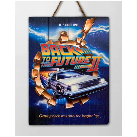 Doctor Collector Back to the Future II WoodArts 3D Print