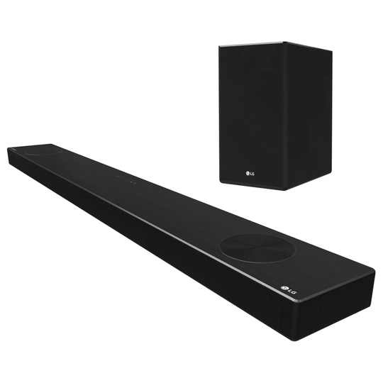 LG 520W 5.1.2Ch Hi-res Dolby Atmos Sound Bar With Meridian Technology - Black
