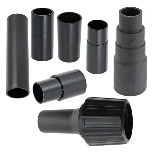 Sander Planer Dust Extraction Power Tool Adapters, Compatible with BOSCH Vacuum Cleaners (Pack of 7, 26mm, 30mm, 32mm, 35mm, 38mm)