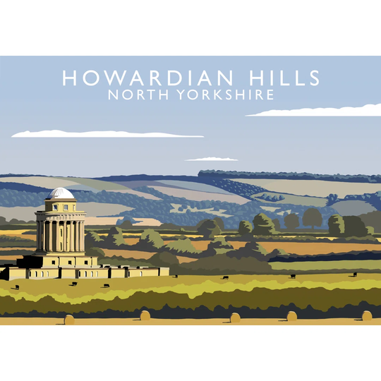 'Howardian Hills' Graphic Art
