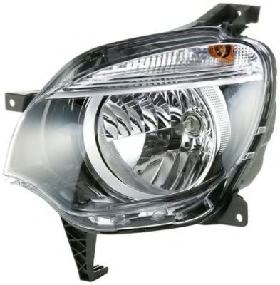 Headlight Halogen 1LD011561-041 by Hella Right