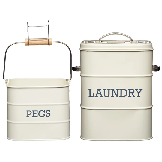 Living Nostalgia 2 Piece Laundry Set